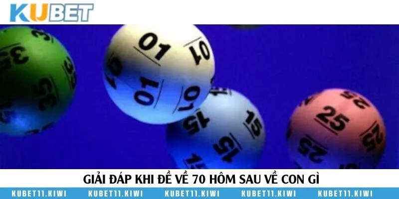 Những bộ số siêu đẹp khi đề về 70