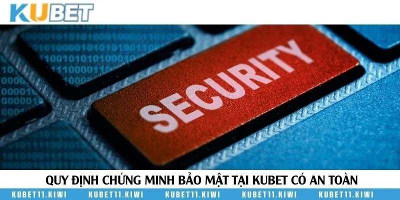 Các điều khoản chứng minh bảo mật