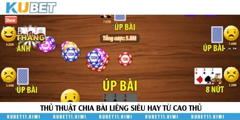 Xào y là một thủ thuật chia bài Liêng hay